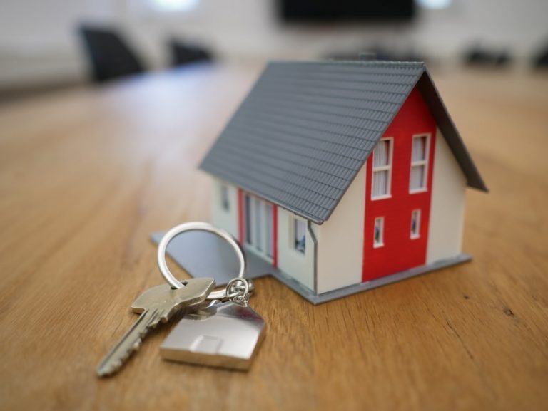 Home with keys